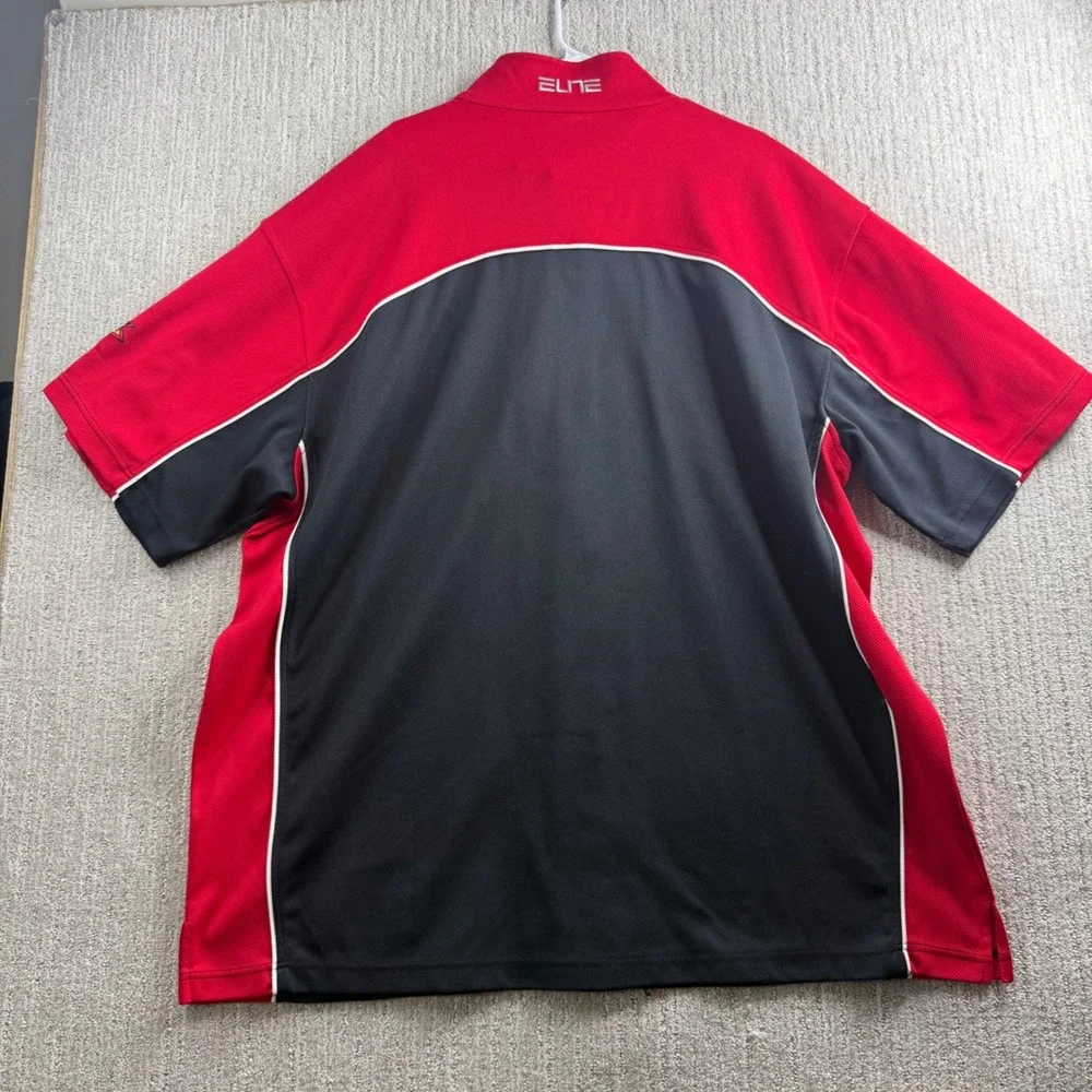Nike Team Maryland Terrapins Elite Warm Up Shooting Shirt Mens Size 3XL Red